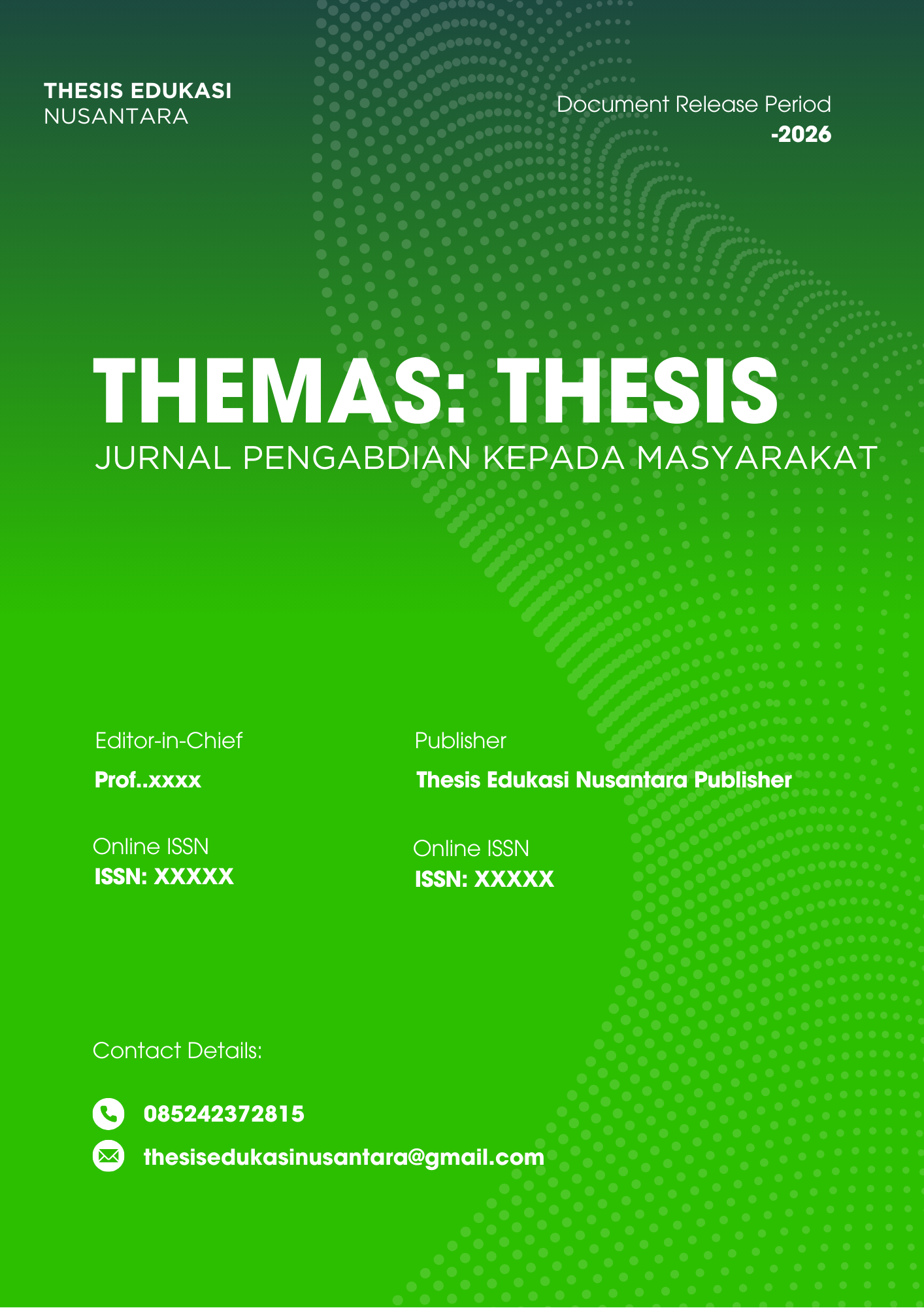 Journal Cover